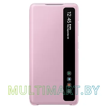 Чехол Samsung Smart Clear View Cover для Galaxy S20 FE (лавандовый)